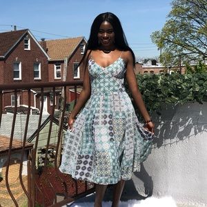 Summer Floral Print Dress